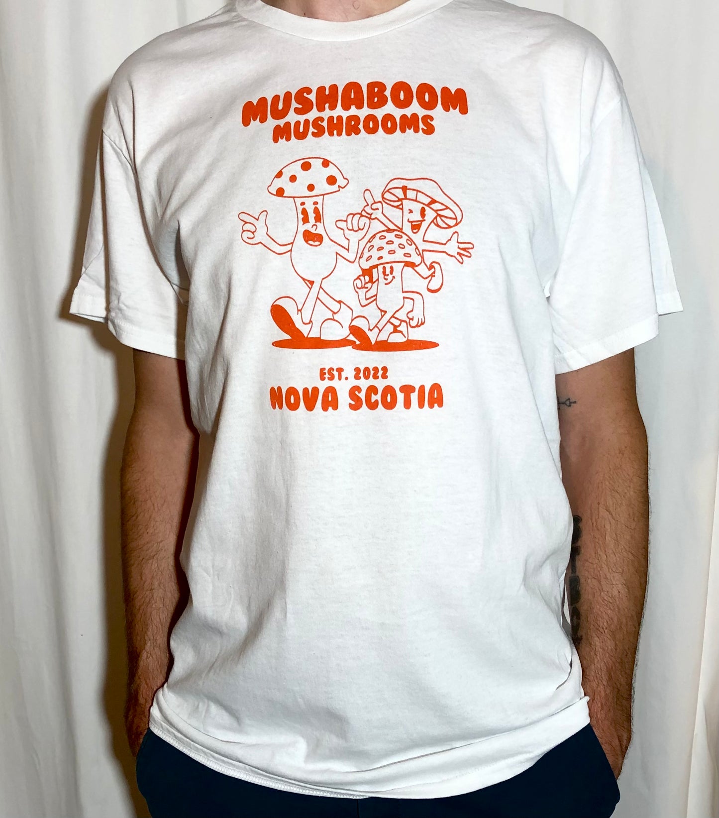 Mushaboom Mushrooms - Cartoon T-Shirt