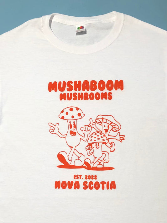 Mushaboom Mushrooms - Cartoon T-Shirt