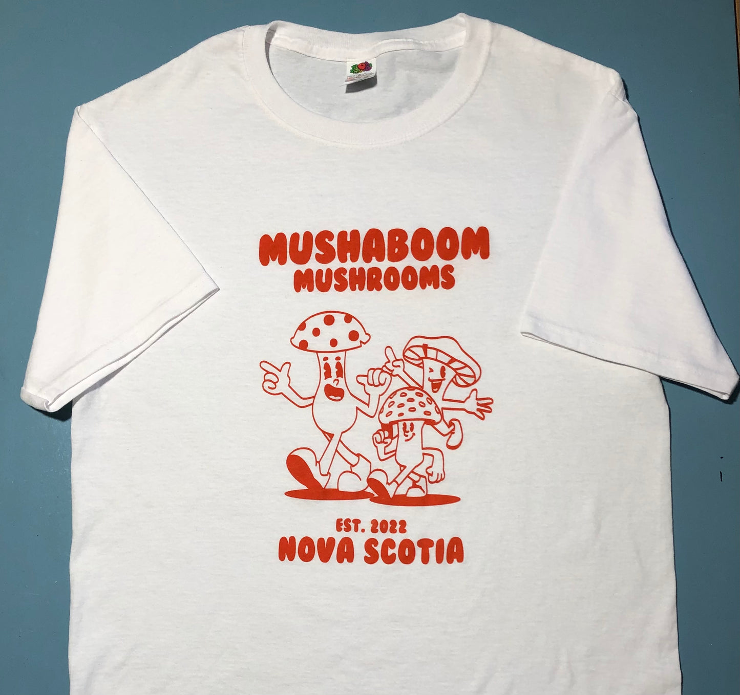 Mushaboom Mushrooms - Cartoon T-Shirt