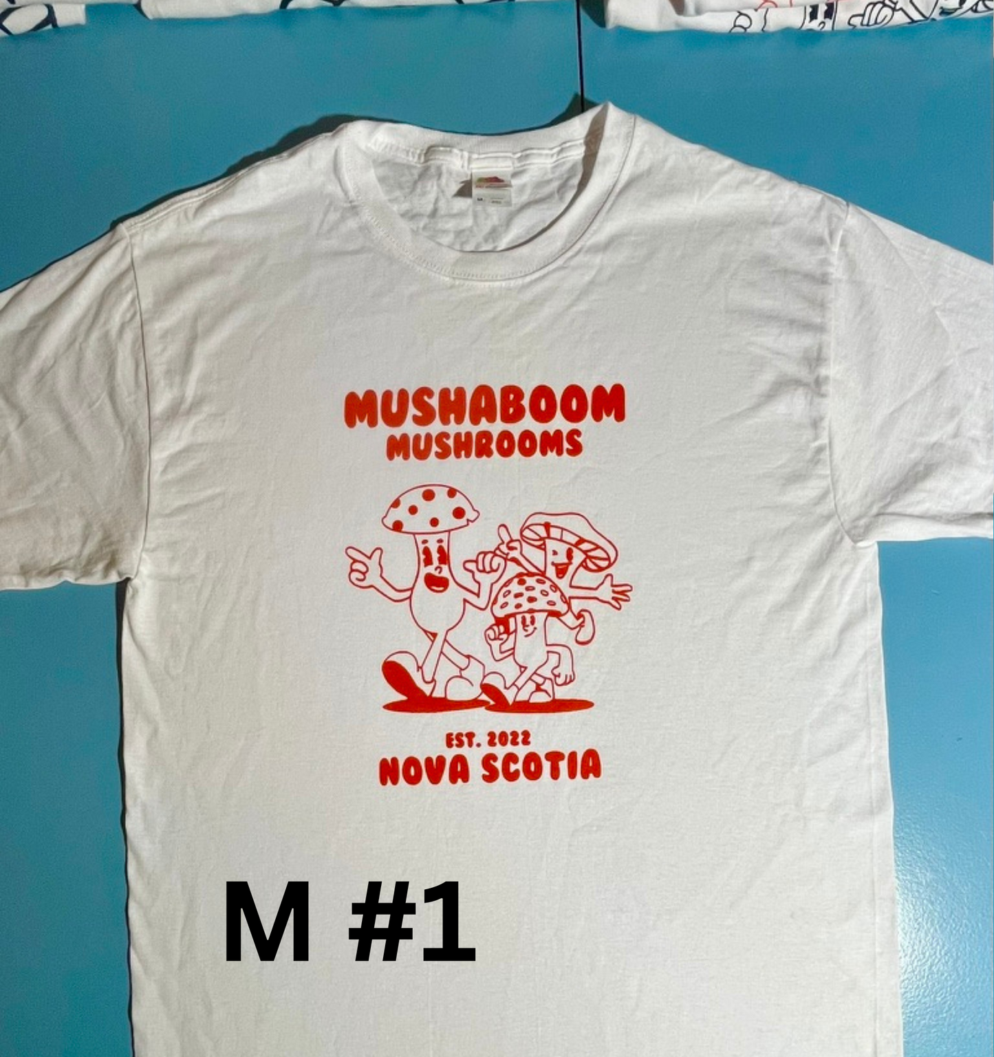 Mushaboom Mushrooms Cartoon T-Shirt